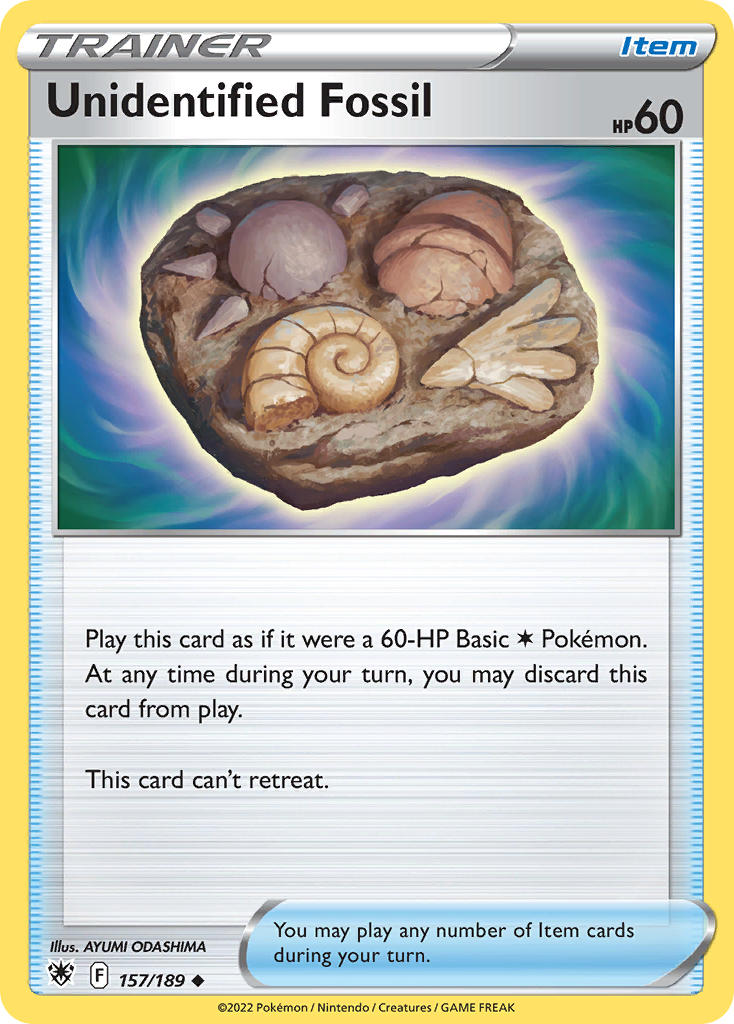 Unidentified Fossil [Reverse Holo]